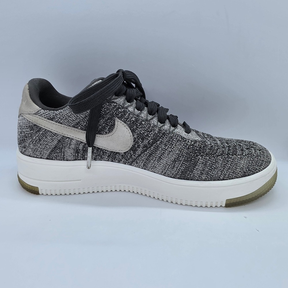 Nike Air Force 1 Ultra Flyknit Low Grey 820256-008 Womens 7.5 - Picture 10 of 10